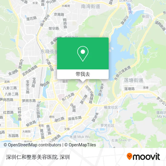 深圳仁和整形美容医院地图