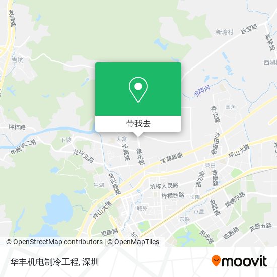 华丰机电制冷工程地图