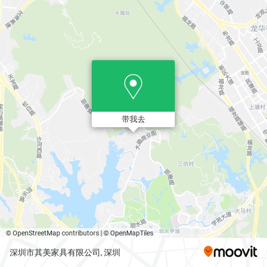 深圳市其美家具有限公司地图