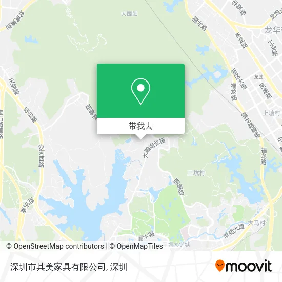 深圳市其美家具有限公司地图