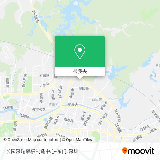 长园深瑞攀极制造中心-东门地图