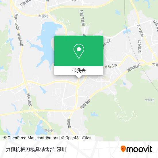 力恒机械刀模具销售部地图
