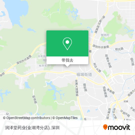 润泽堂药业(金湖湾分店)地图