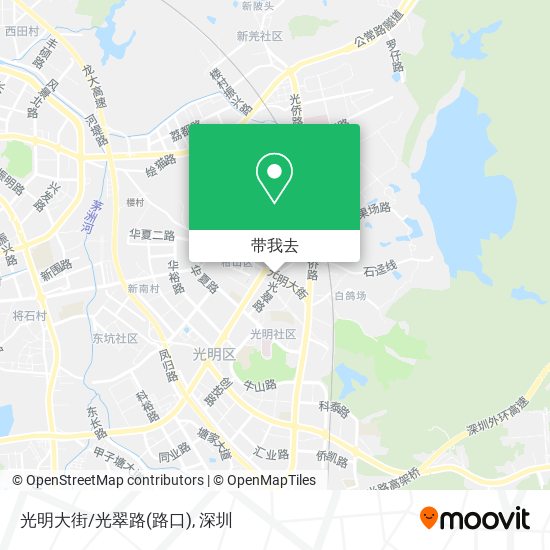 光明大街/光翠路(路口)地图