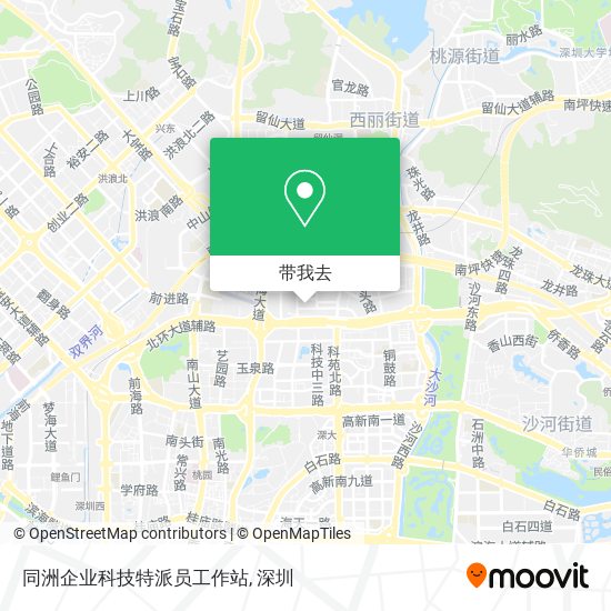 同洲企业科技特派员工作站地图