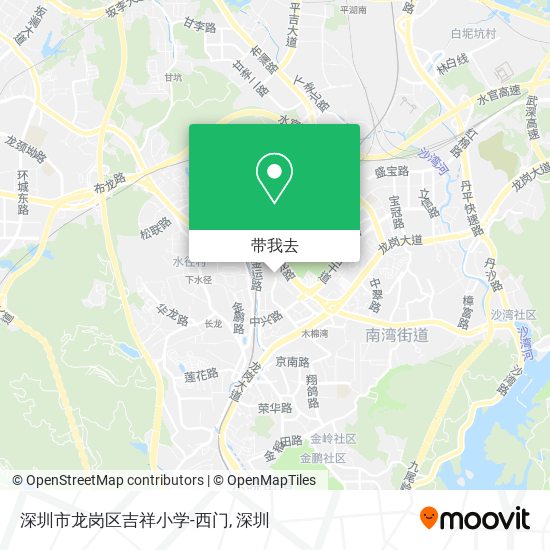 深圳市龙岗区吉祥小学-西门地图