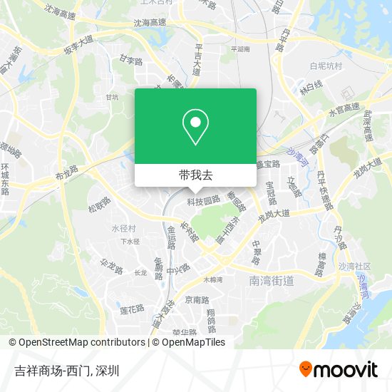 吉祥商场-西门地图
