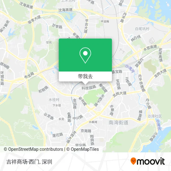 吉祥商场-西门地图