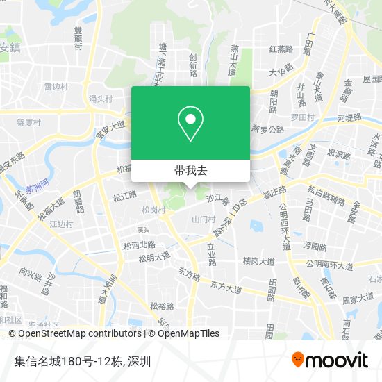 集信名城180号-12栋地图