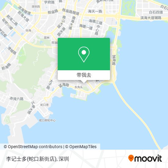 李记士多(蛇口新街店)地图