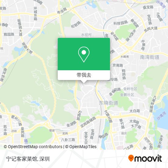 宁记客家菜馆地图