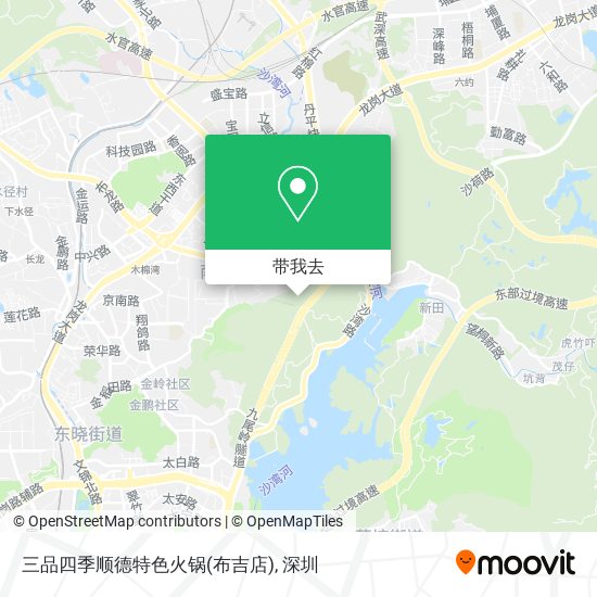 三品四季顺德特色火锅(布吉店)地图