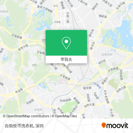 自助投币洗衣机地图