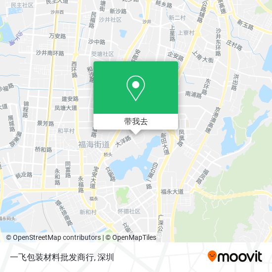 一飞包装材料批发商行地图