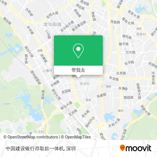 中国建设银行存取款一体机地图