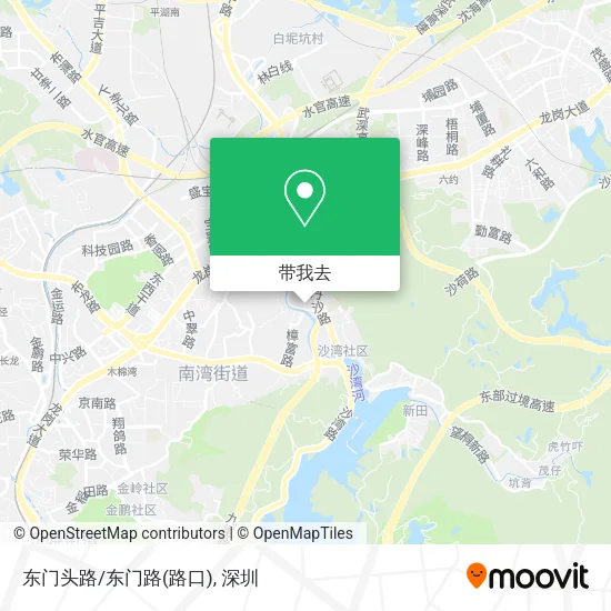 东门头路/东门路(路口)地图