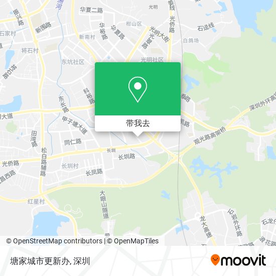 塘家城市更新办地图