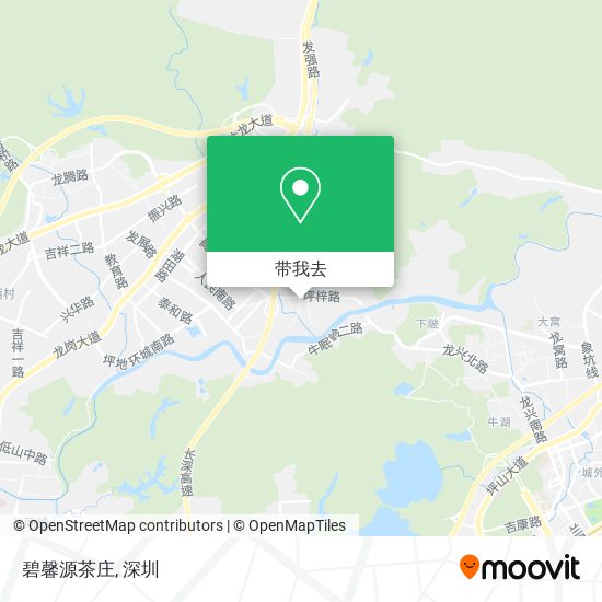 碧馨源茶庄地图