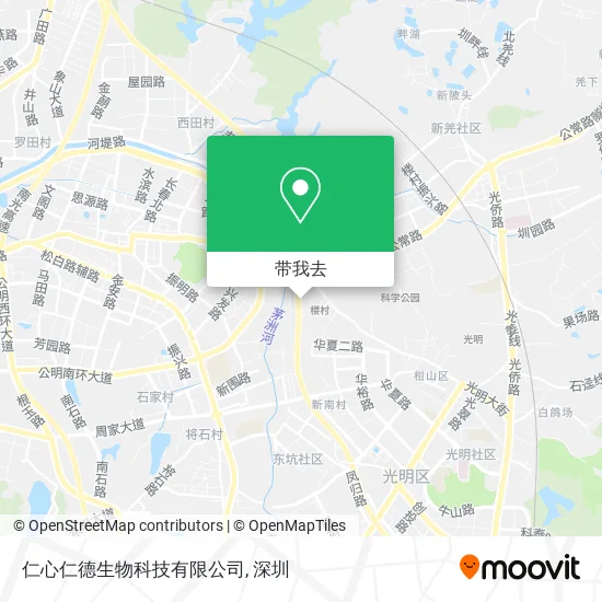 仁心仁德生物科技有限公司地图