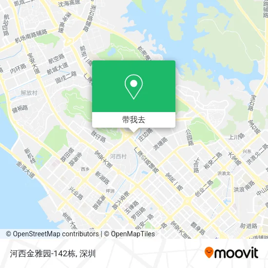 河西金雅园-142栋地图