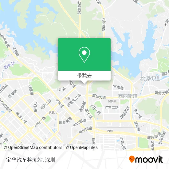 宝华汽车检测站地图