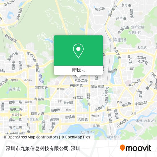 深圳市九象信息科技有限公司地图