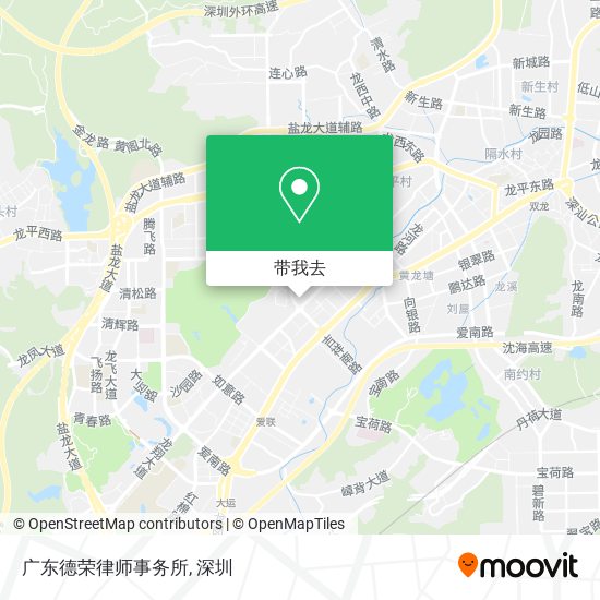 广东德荣律师事务所地图