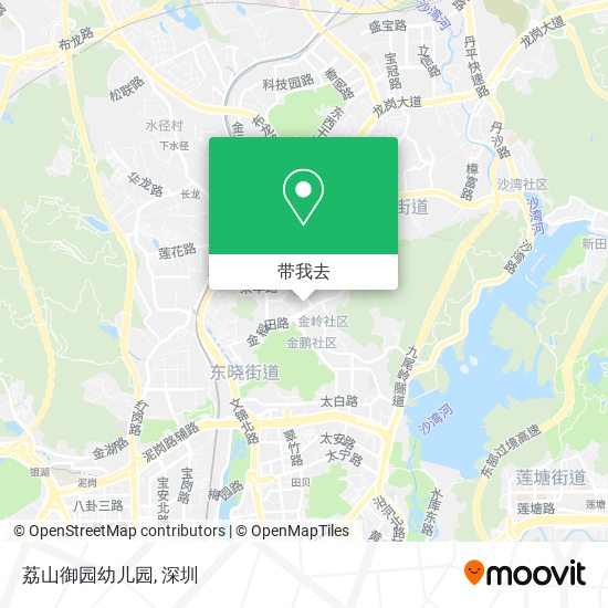 荔山御园幼儿园地图