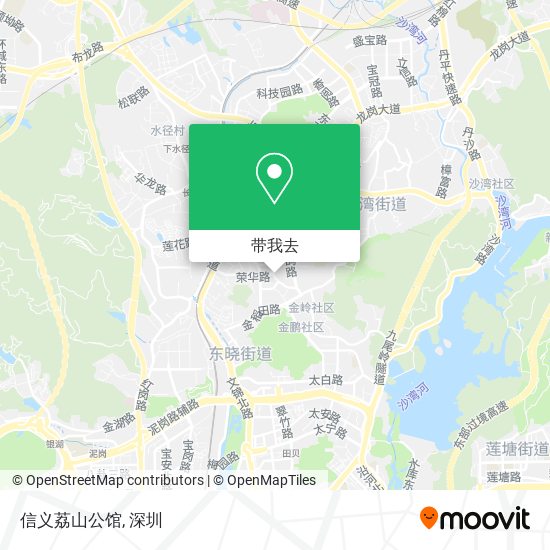 信义荔山公馆地图