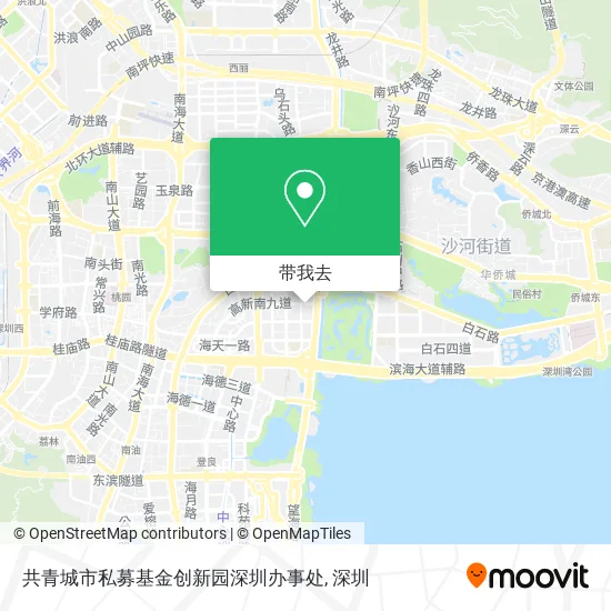 共青城市私募基金创新园深圳办事处地图