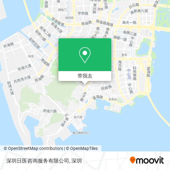 深圳日医咨询服务有限公司地图