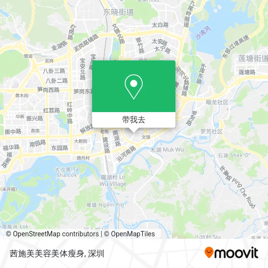 茜施美美容美体瘦身地图