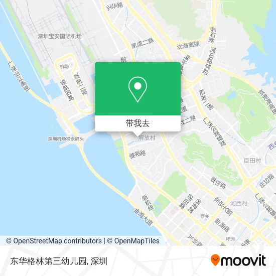 东华格林第三幼儿园地图
