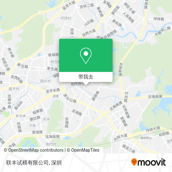联丰试模有限公司地图