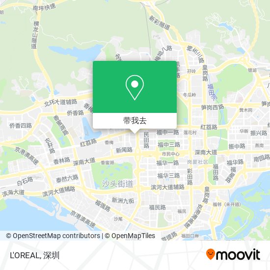 L'OREAL地图