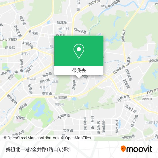 妈祖北一巷/金井路(路口)地图