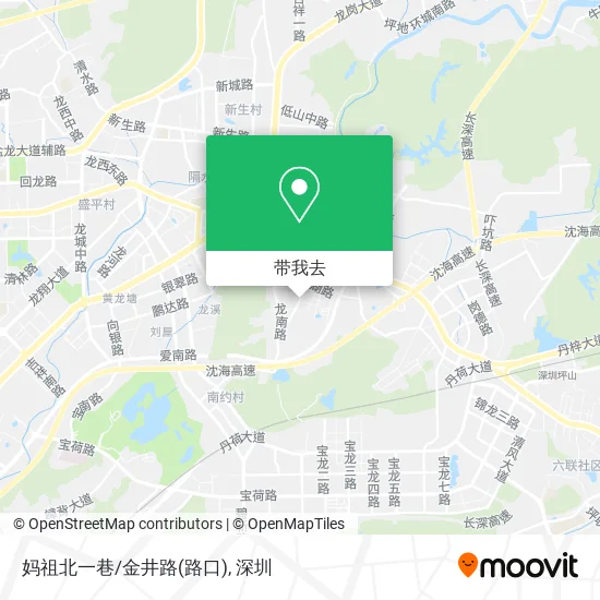 妈祖北一巷/金井路(路口)地图