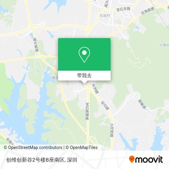 创维创新谷2号楼B座南区地图