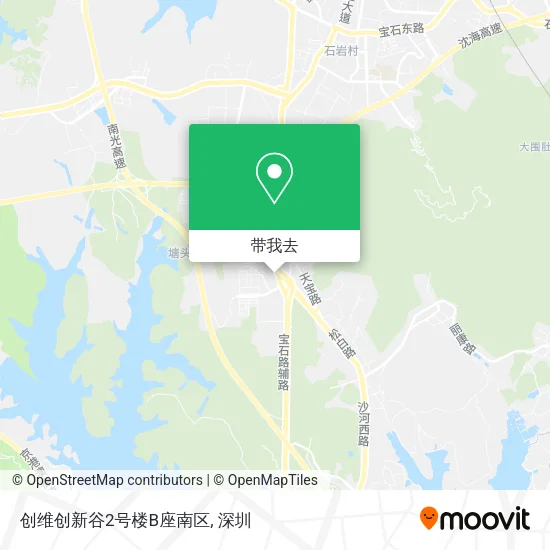 创维创新谷2号楼B座南区地图
