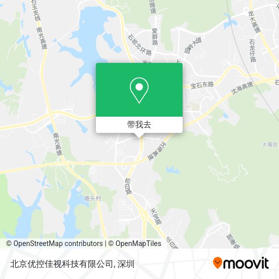 北京优控佳视科技有限公司地图