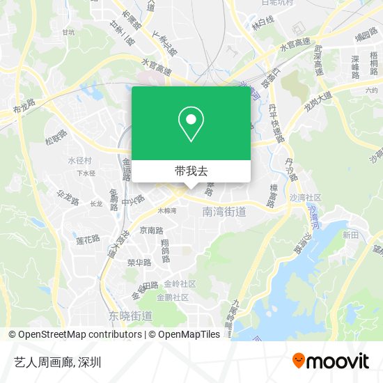 艺人周画廊地图
