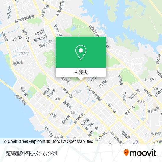 楚锦塑料科技公司地图