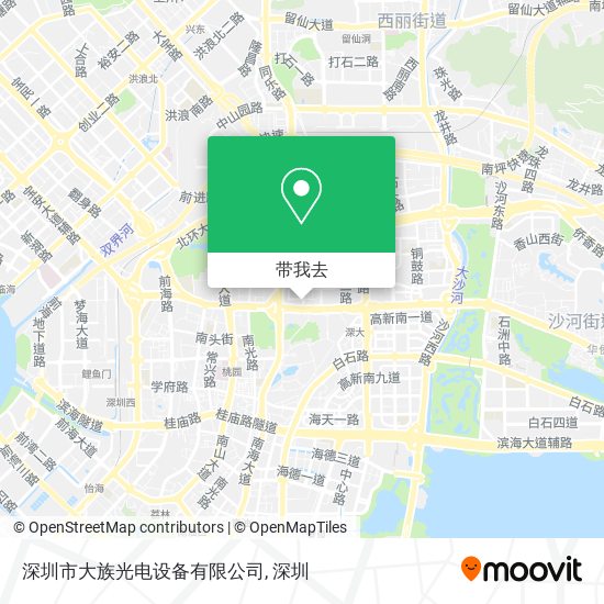 深圳市大族光电设备有限公司地图