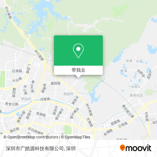 深圳市广皓源科技有限公司地图