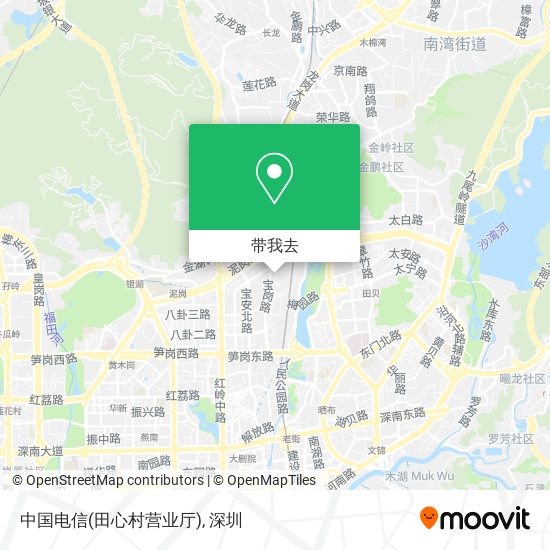 中国电信(田心村营业厅)地图