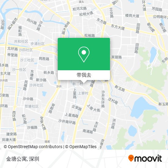 金塘公寓地图
