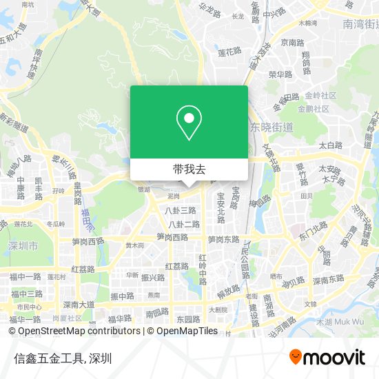 信鑫五金工具地图
