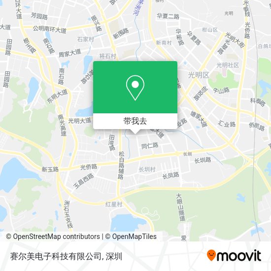 赛尔美电子科技有限公司地图
