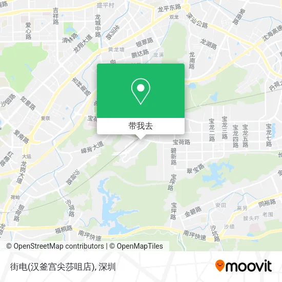 街电(汉釜宫尖莎咀店)地图