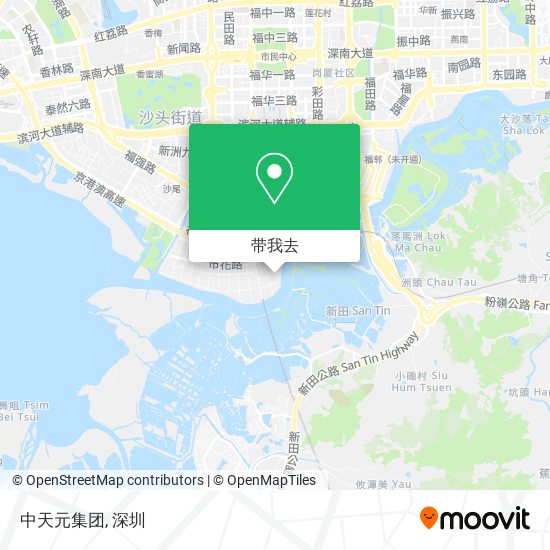 中天元集团地图